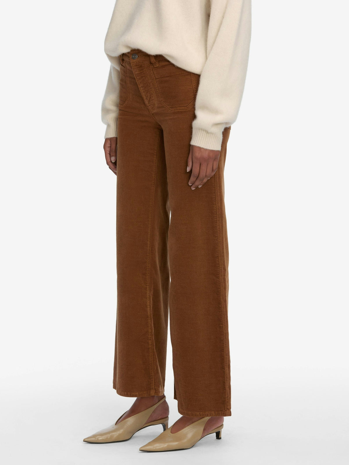 Frame Le Slim Palazzo Modernist Pocket Corduroy