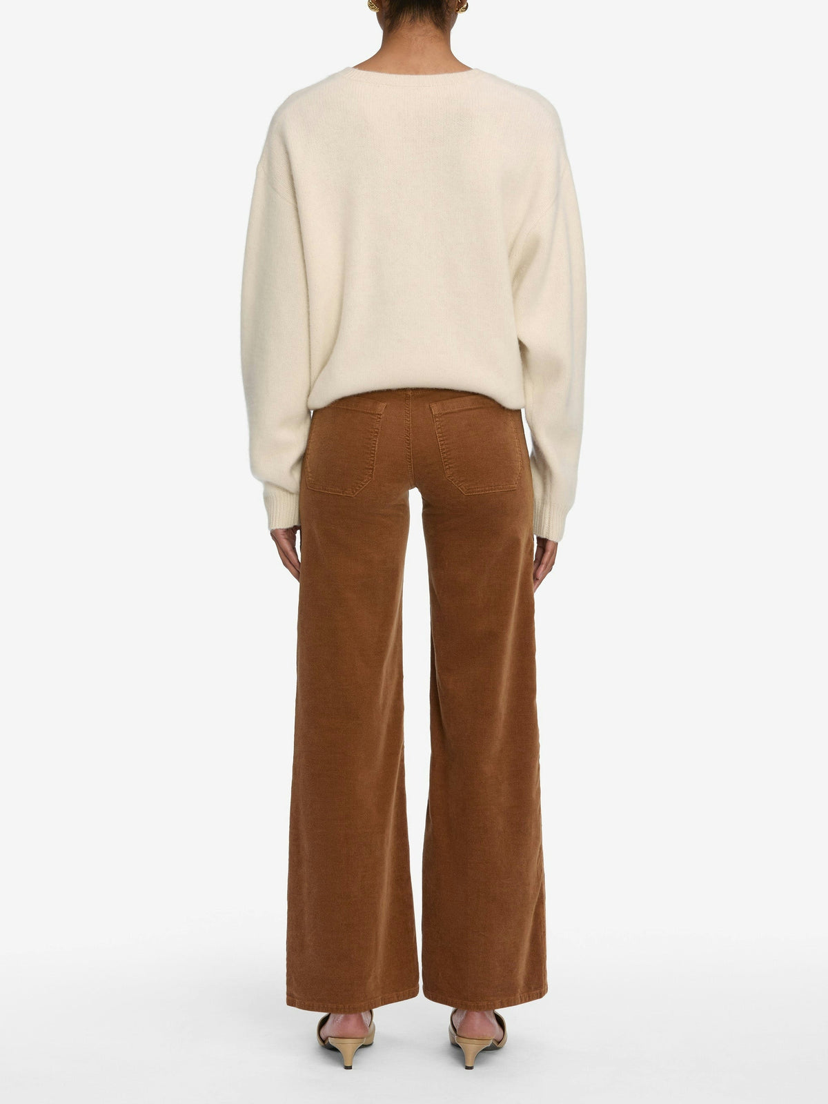 Frame Le Slim Palazzo Modernist Pocket Corduroy