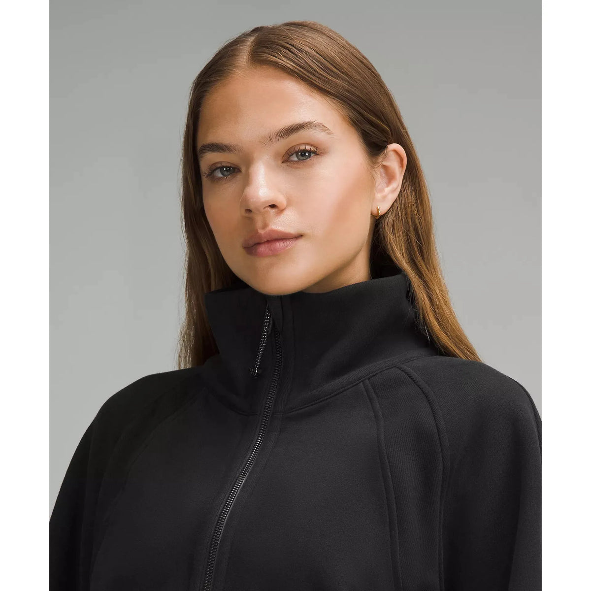 Lululemon Women's Scuba Oversized Funnel-Neck Half Zip