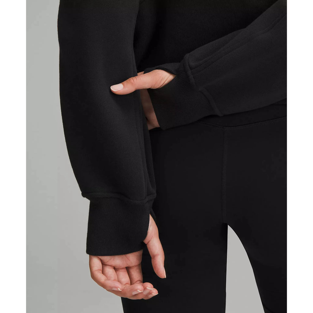 Lululemon Women's Scuba Oversized Funnel-Neck Half Zip