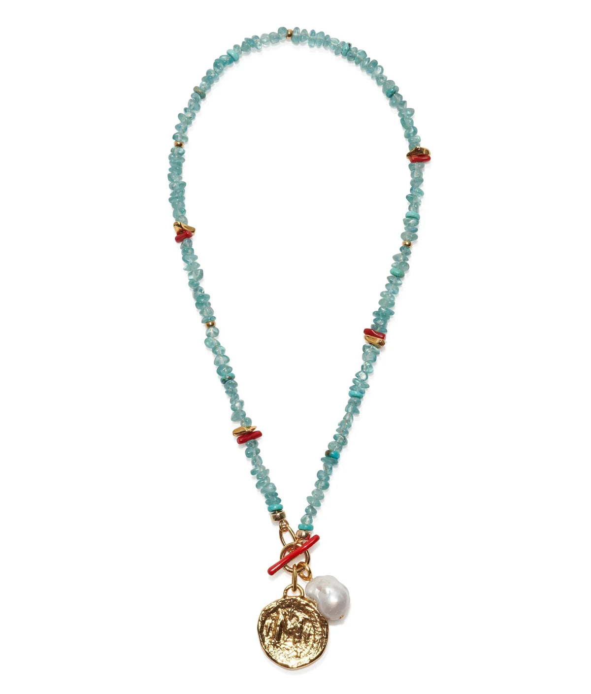 Lizzie Fortunato Crystal Cala Necklace