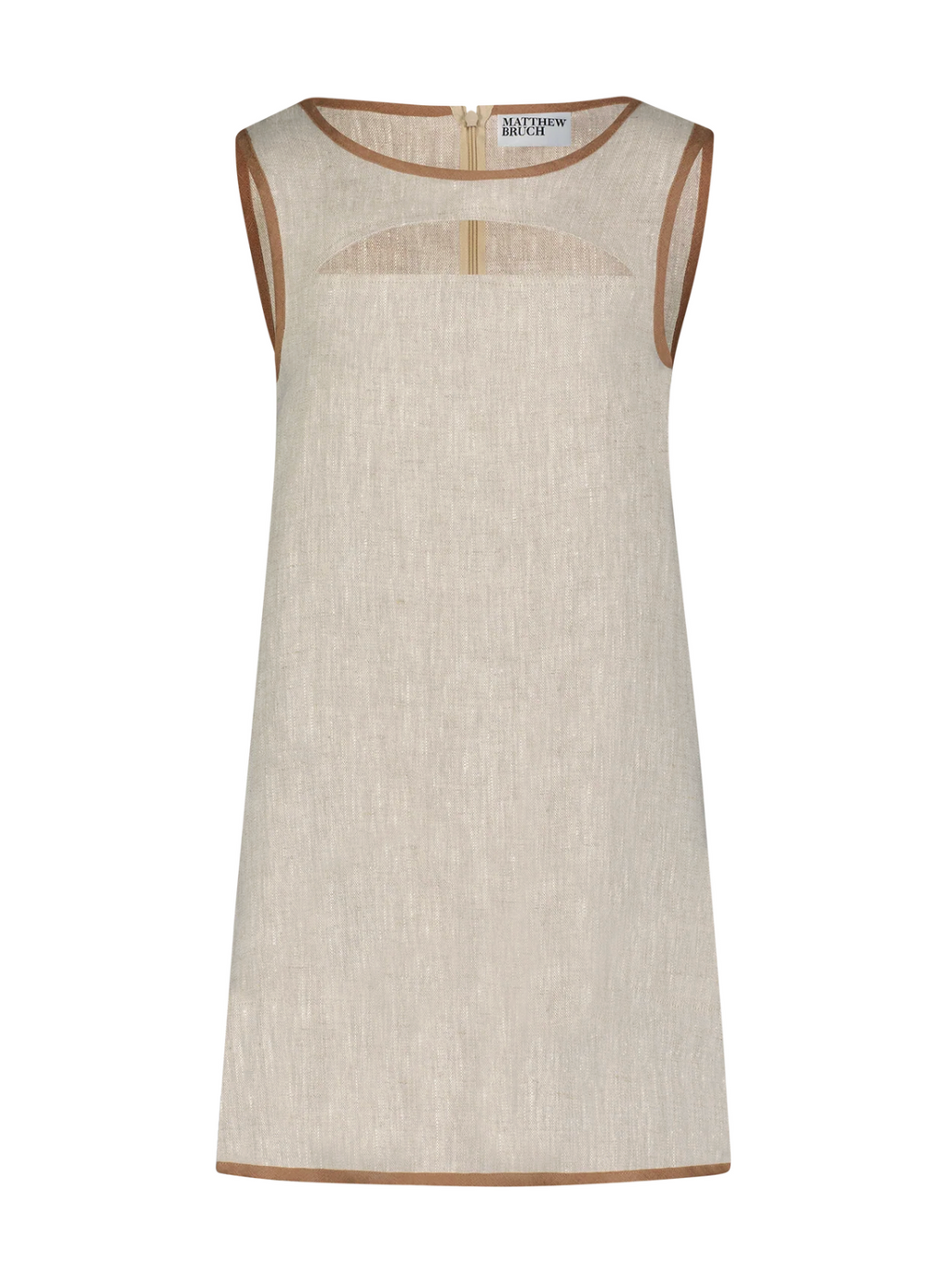 Matthew Bruch Bound Cutout Dress
