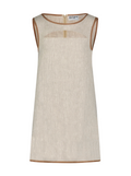 Matthew Bruch Bound Cutout Dress