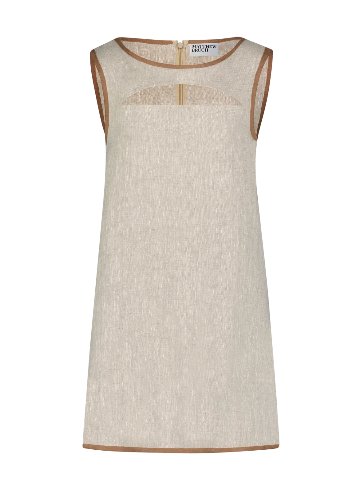 Matthew Bruch Bound Cutout Dress
