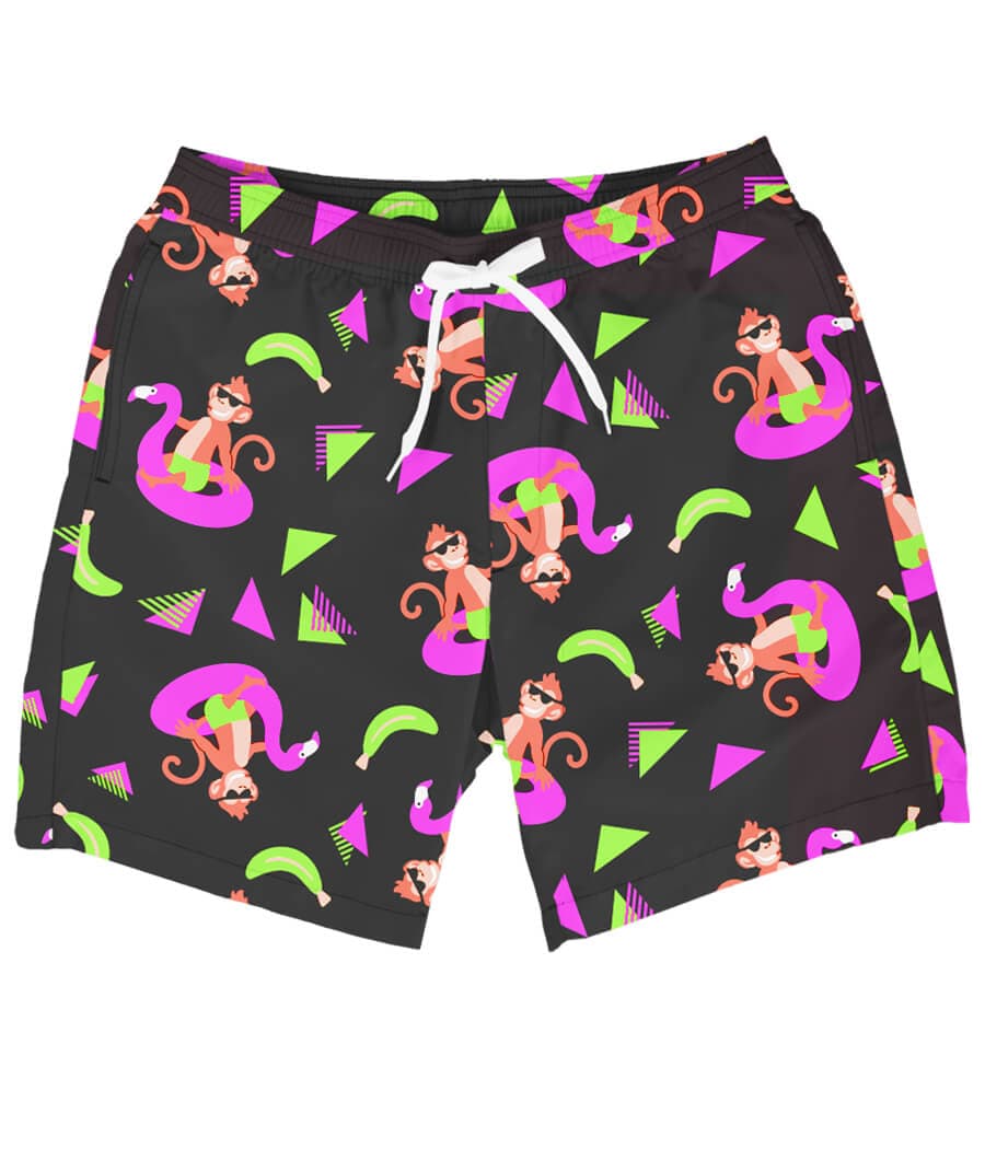 Monkey Business Stretch Swim Trunks - 7.5" Inseam