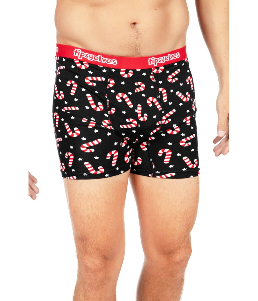 Men's Candy Cane Lane Boxer Briefs