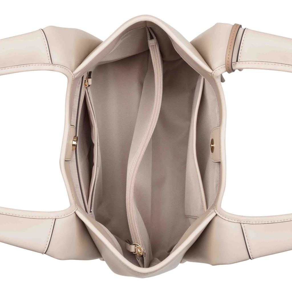 Priya Triple Compartment Shoulder Bag