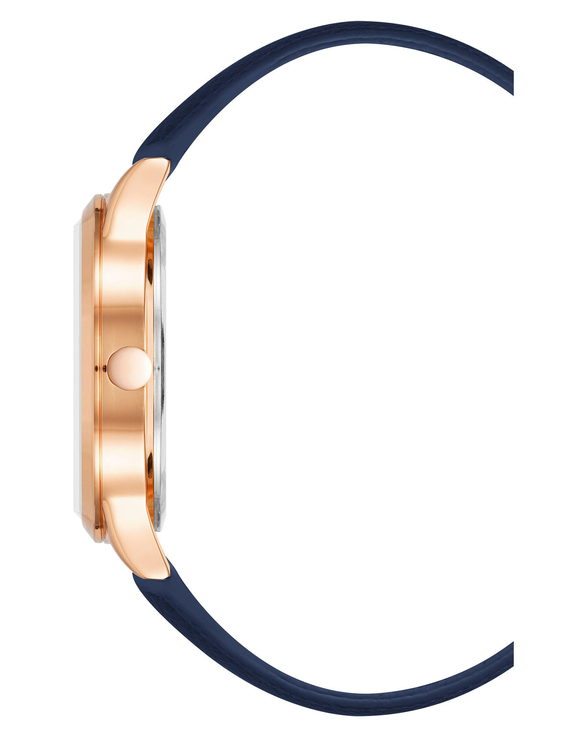 Navy Textured Strap Watch