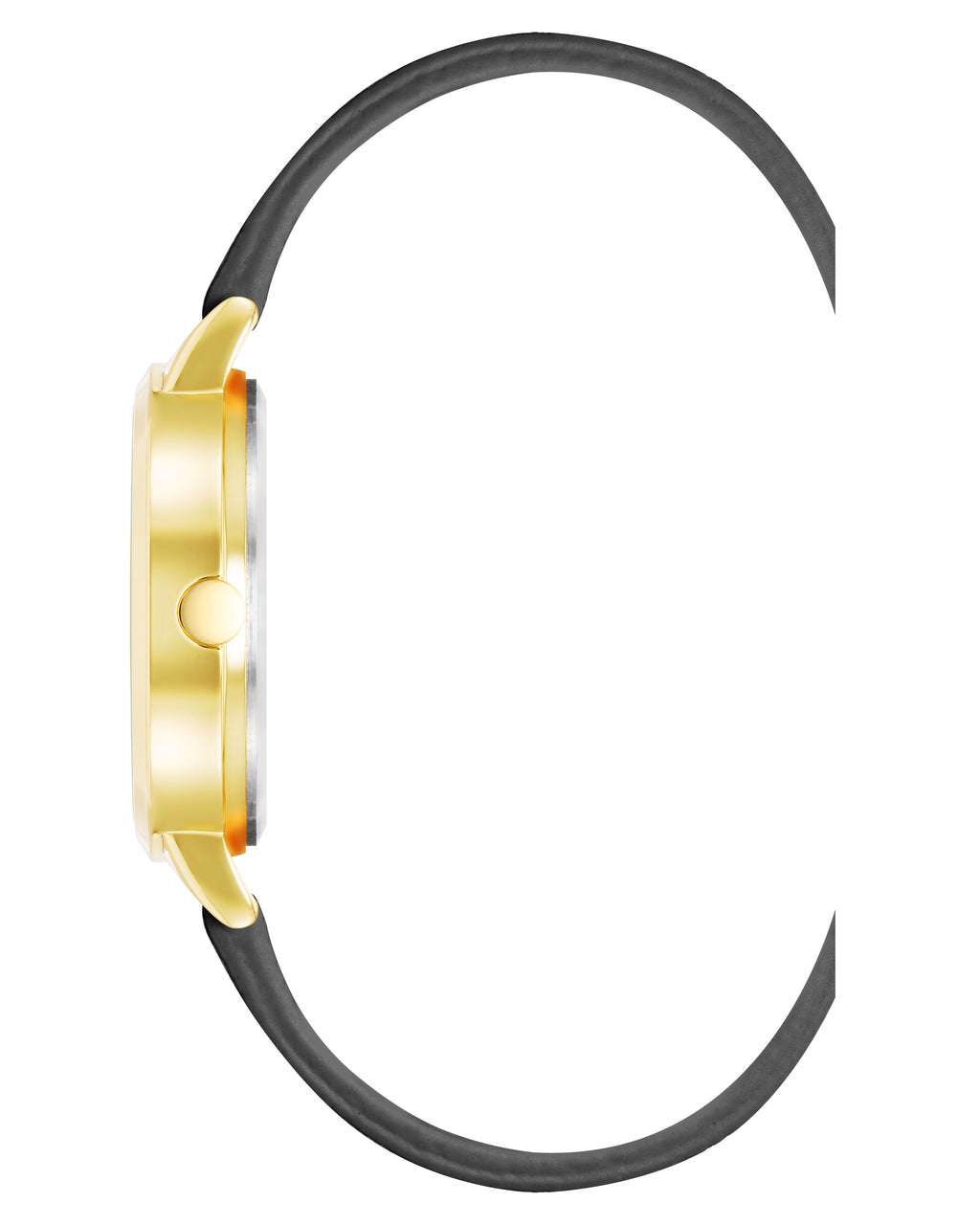 Floral Dial Saffiano Strap Watch