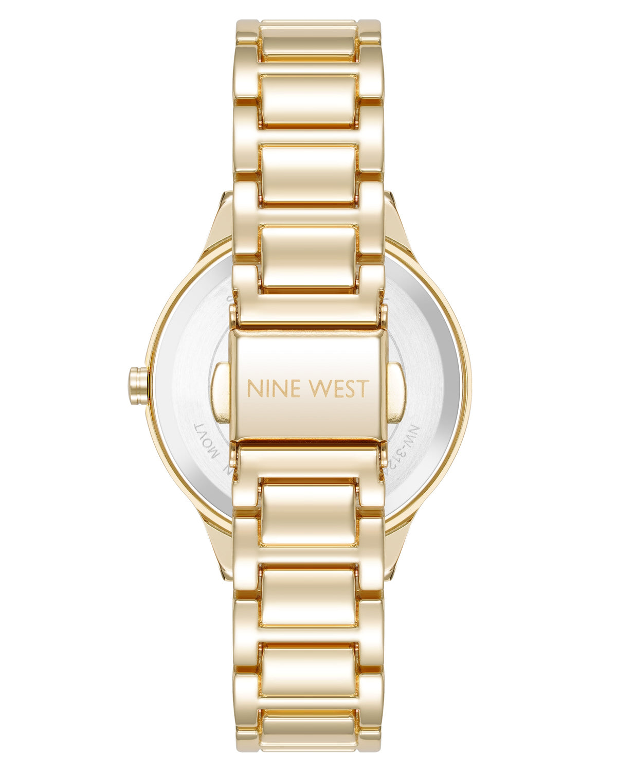 Textured Bezel Bracelet Watch