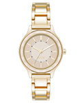 Textured Bezel Bracelet Watch