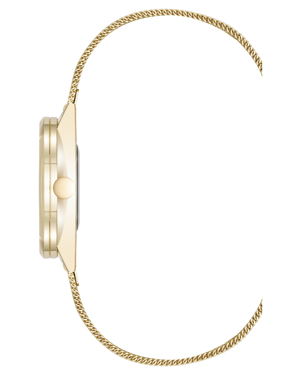 Round Case Mesh Bracelet Watch