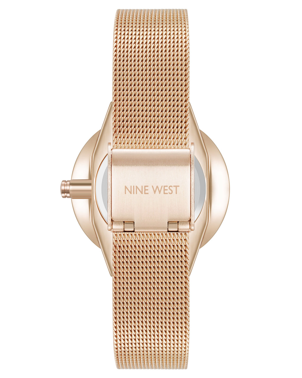 Round Case Mesh Bracelet Watch