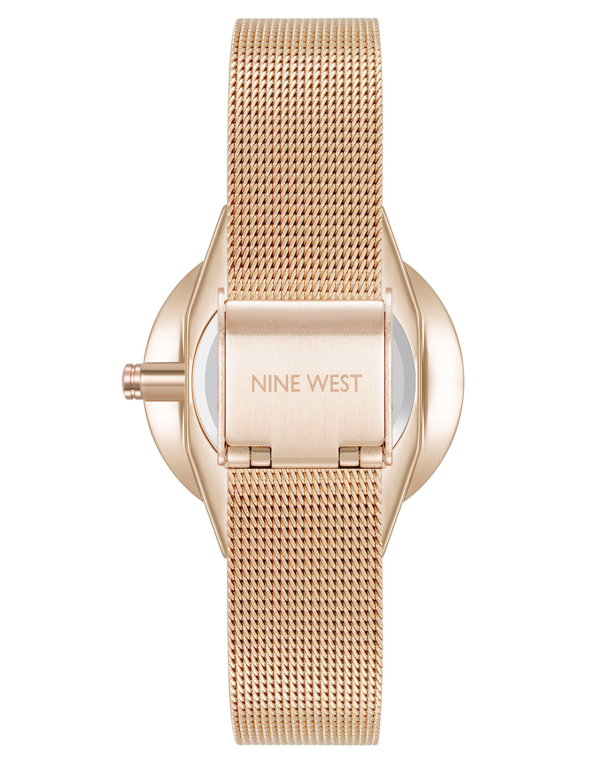 Round Case Mesh Bracelet Watch