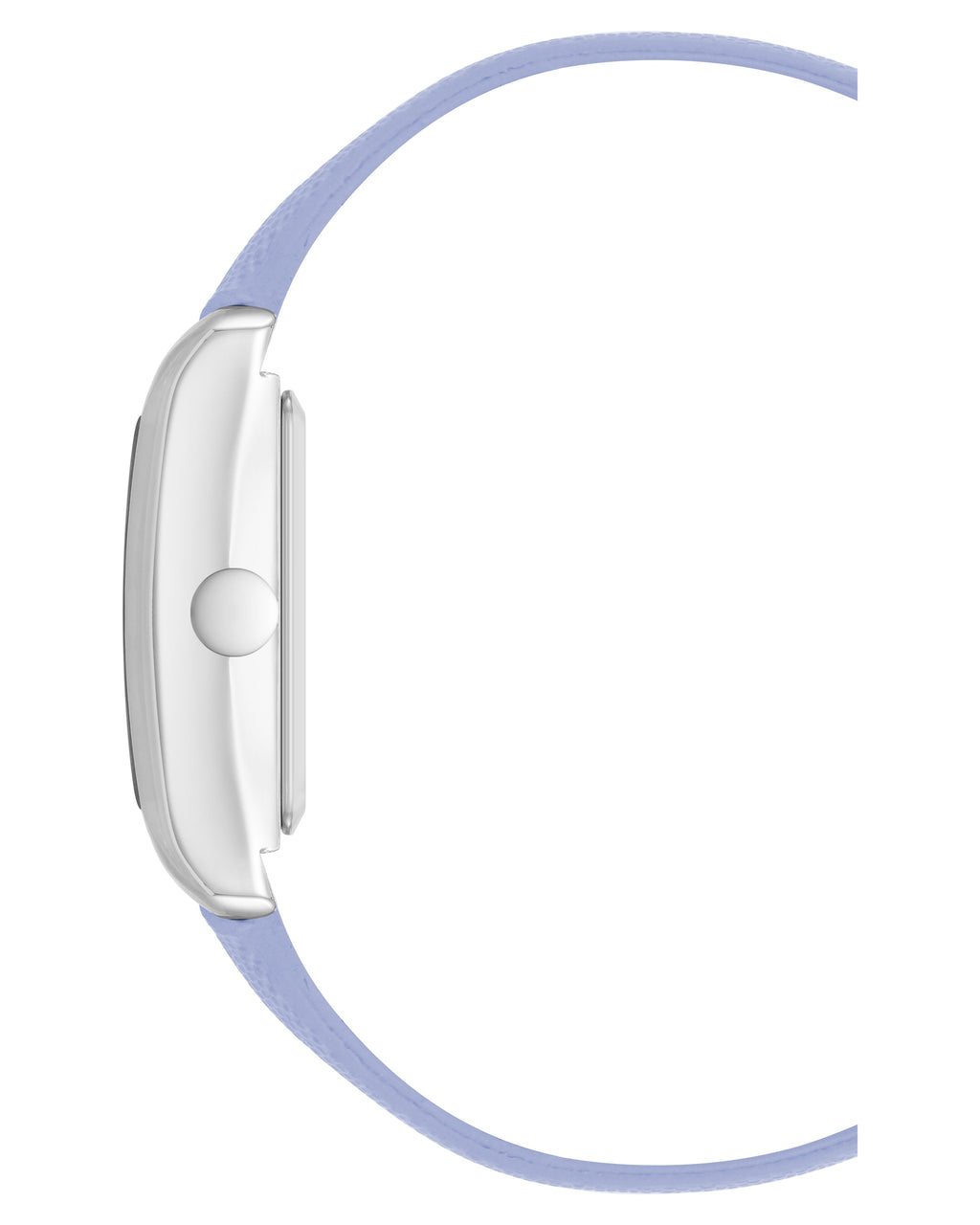 Saffiano Strap Rectangular Watch