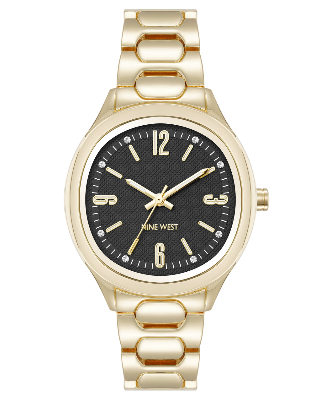 Round Link Bracelet Watch