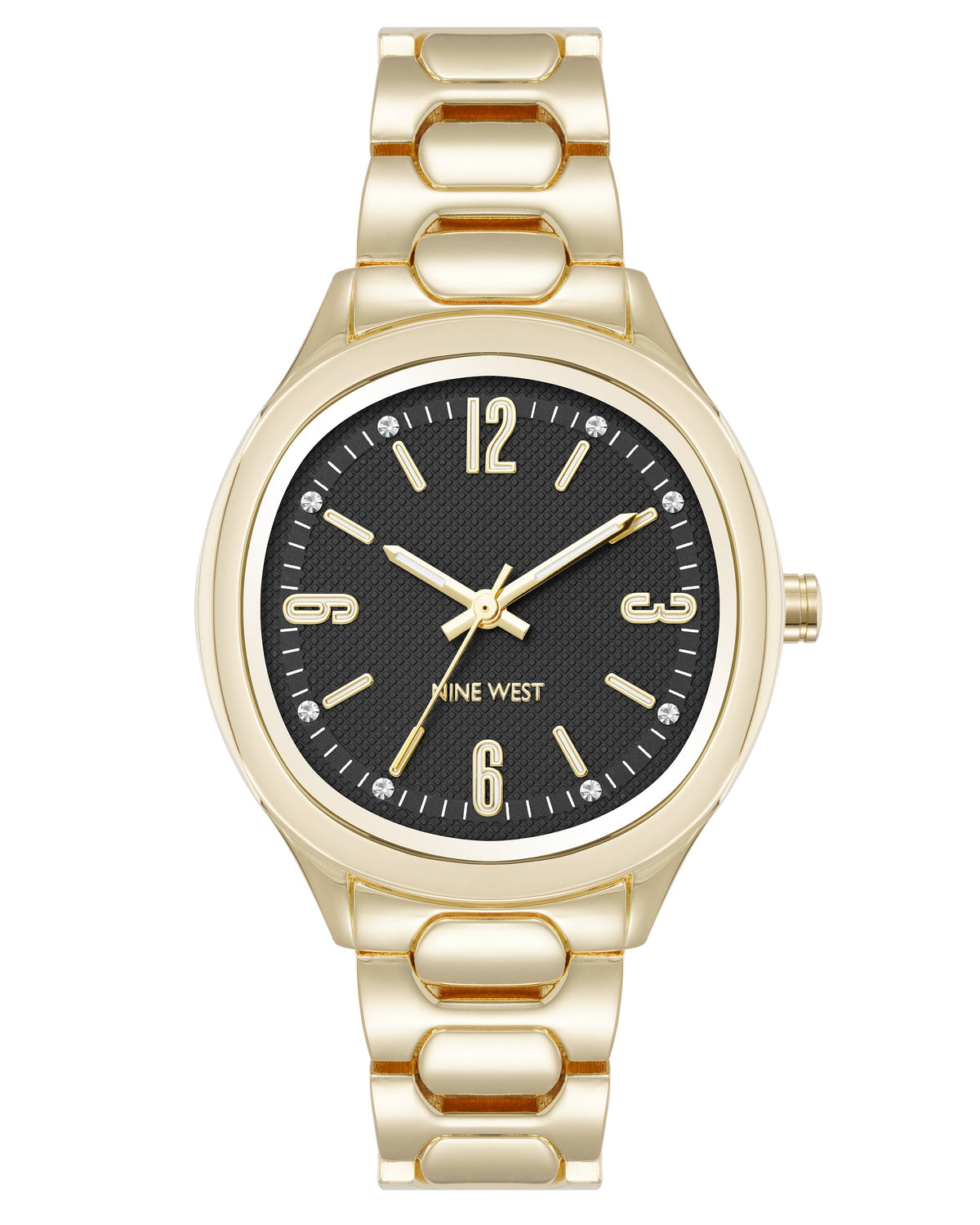 Round Link Bracelet Watch