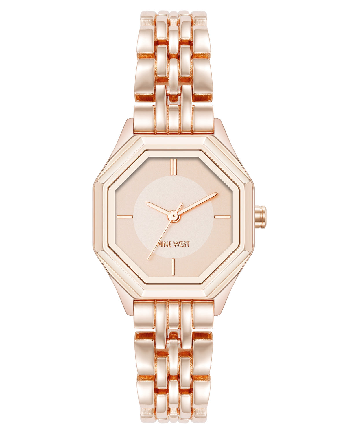 Timeless Octagonal Case Bracelet Watch