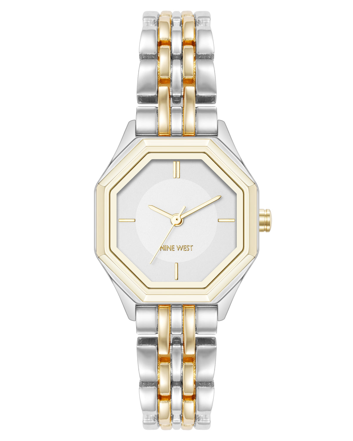 Timeless Octagonal Case Bracelet Watch