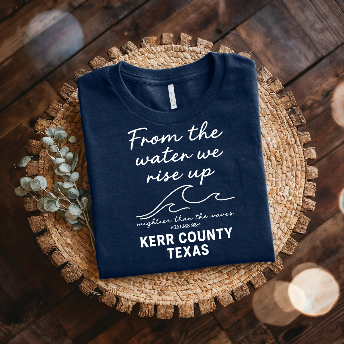Retro Texas Strong God Bless Texas Print Sweatshirt