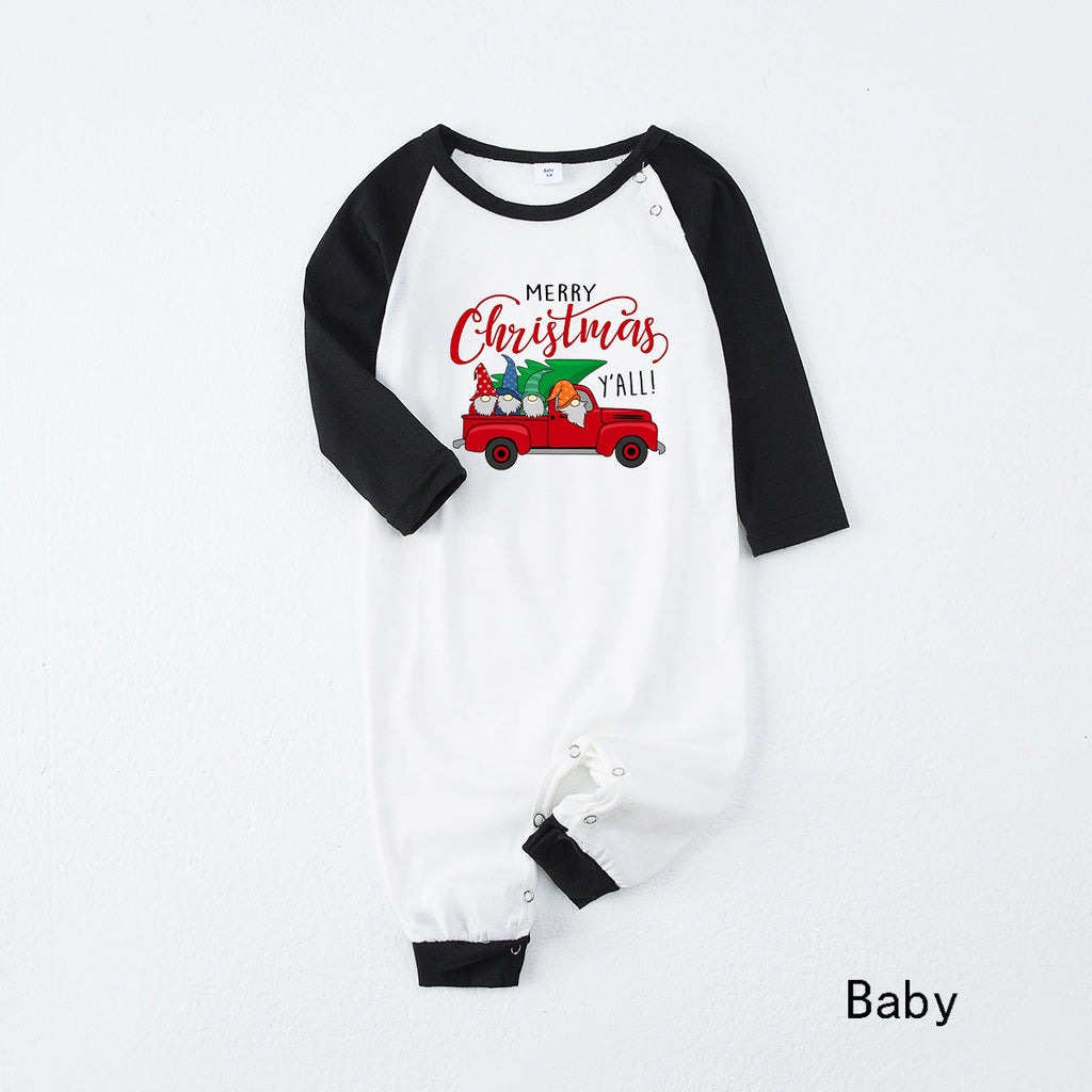 Truck Plaid Matching Family Christmas Pajamas | Adults, Kids & Dog Pajamas