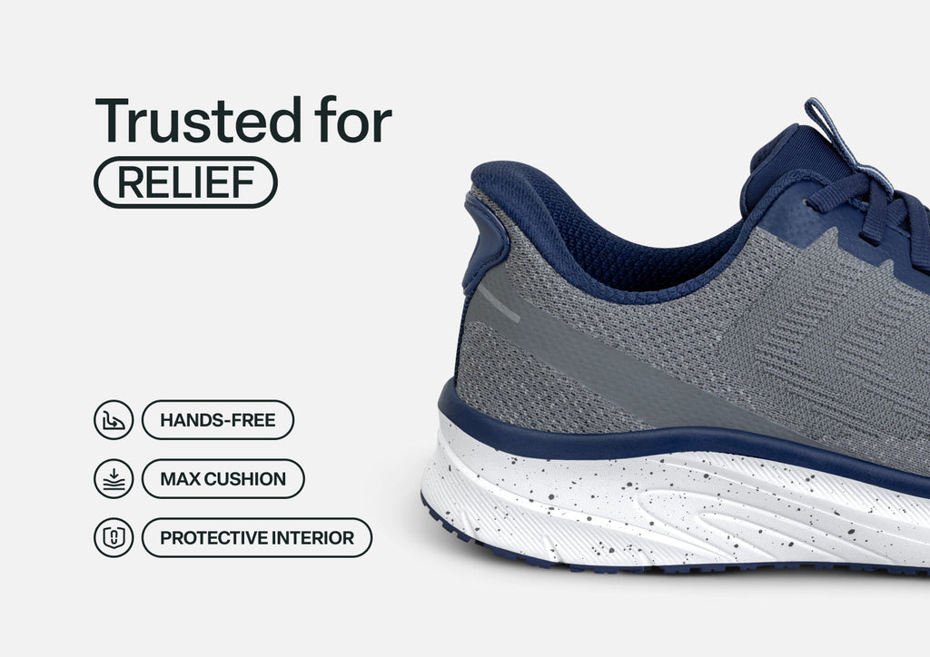 Tilos Hands-Free - Gray/Navy Confetti