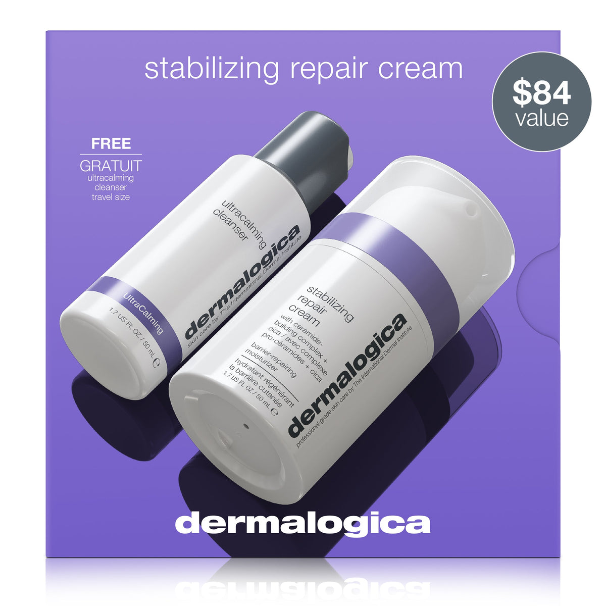 skin repair duo (1 full-size + free travel)