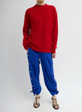 Tibi Nylon Snap Jogger