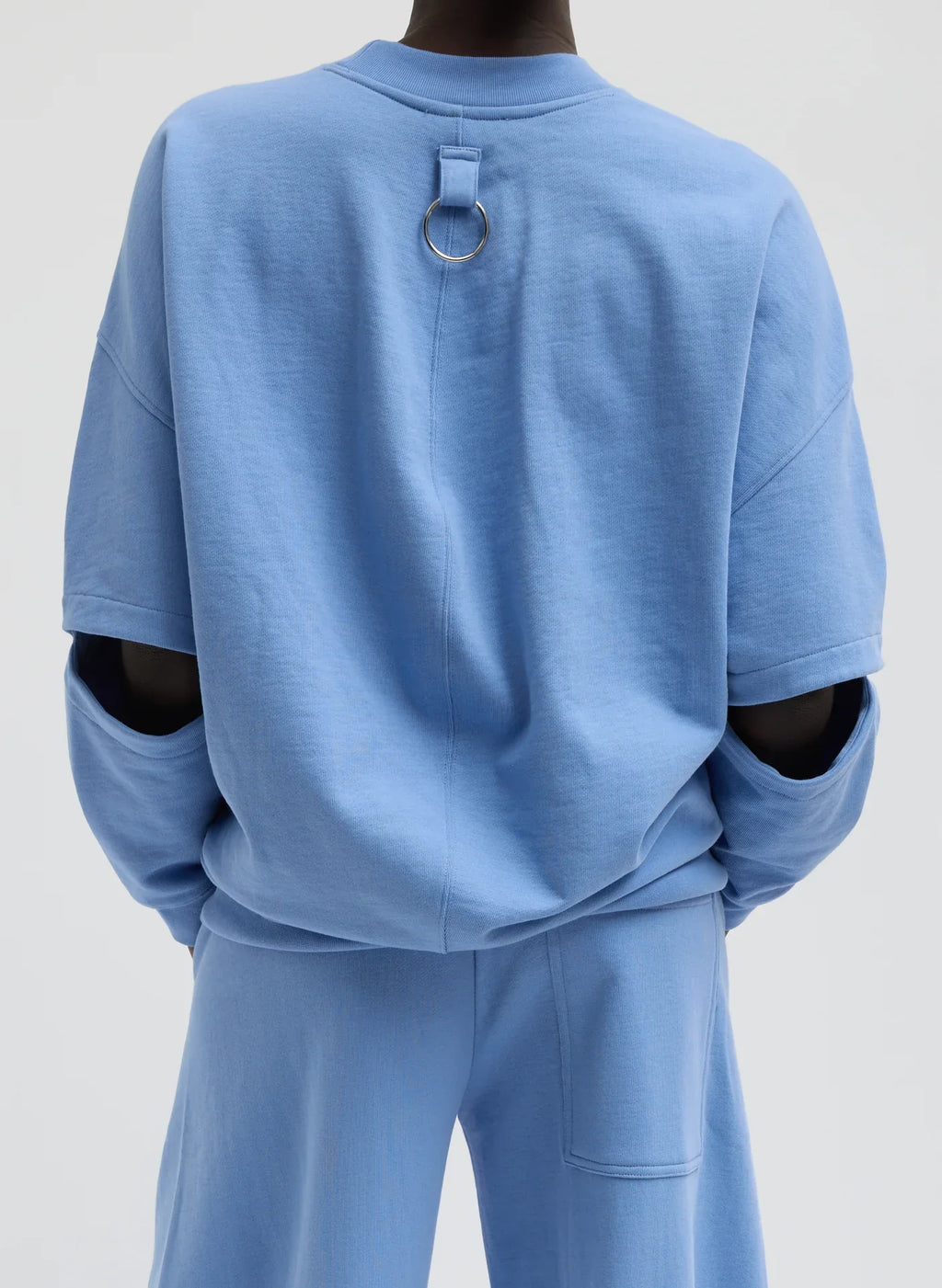 Tibi Cocoon Crewneck Sweatshirt