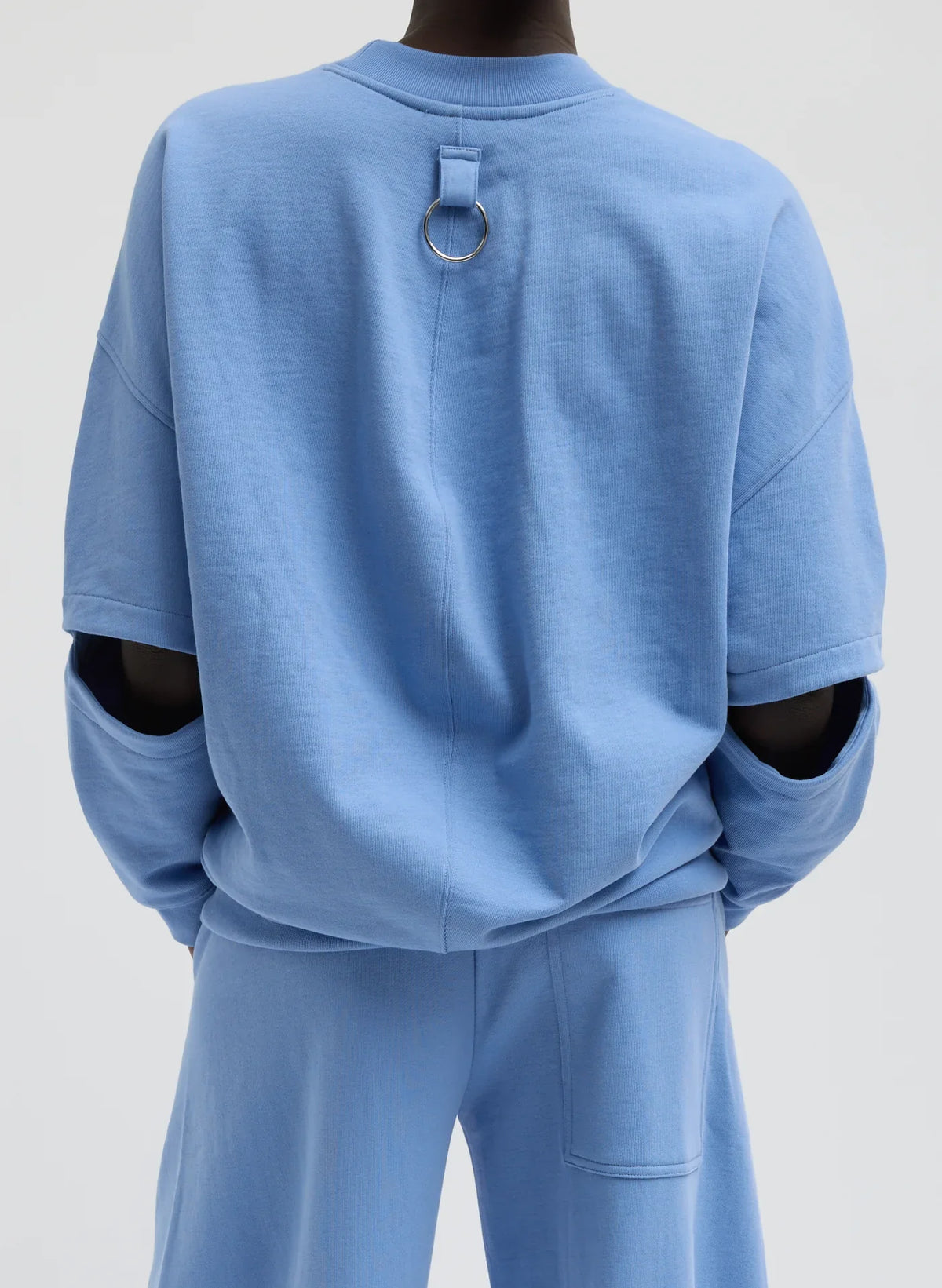 Tibi Cocoon Crewneck Sweatshirt