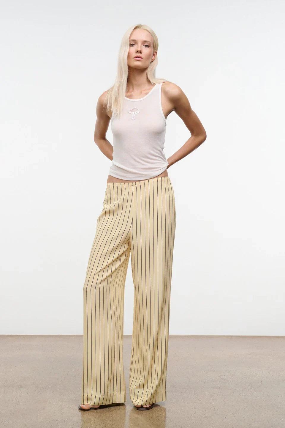Staud Stroll Silk Pants
