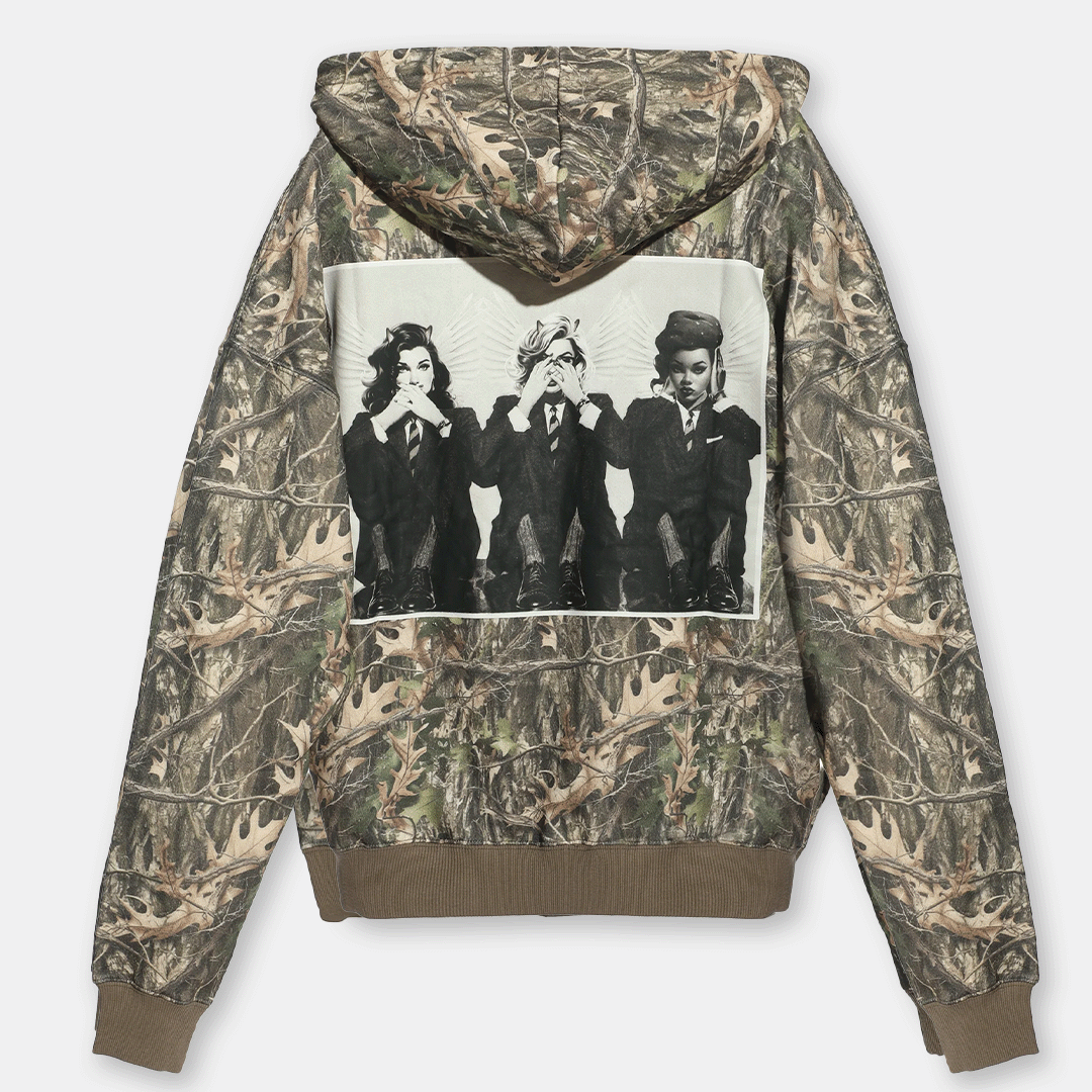 BOYS LIE - MANHUNT RACER HOODIE