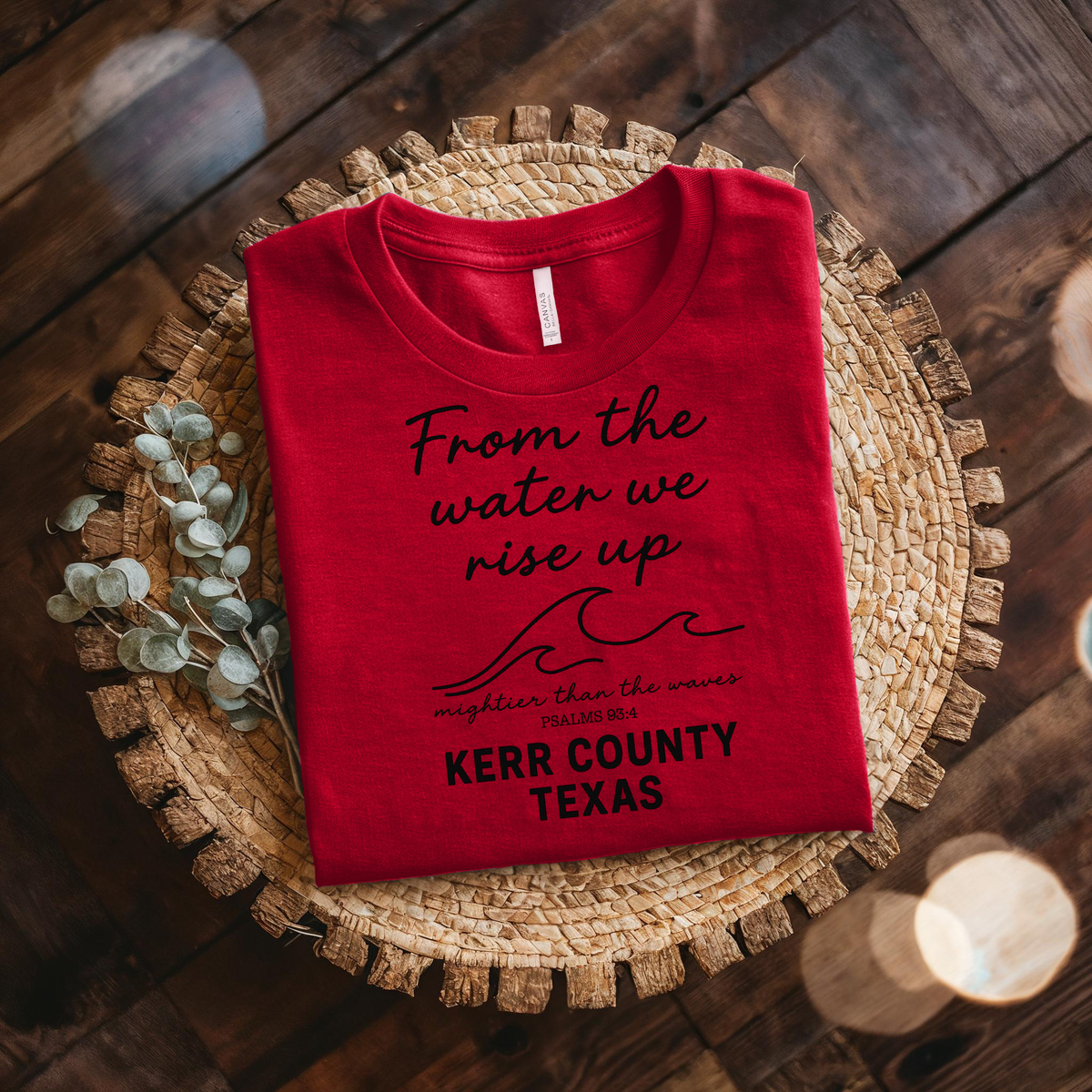 Retro Texas Strong God Bless Texas Print Sweatshirt