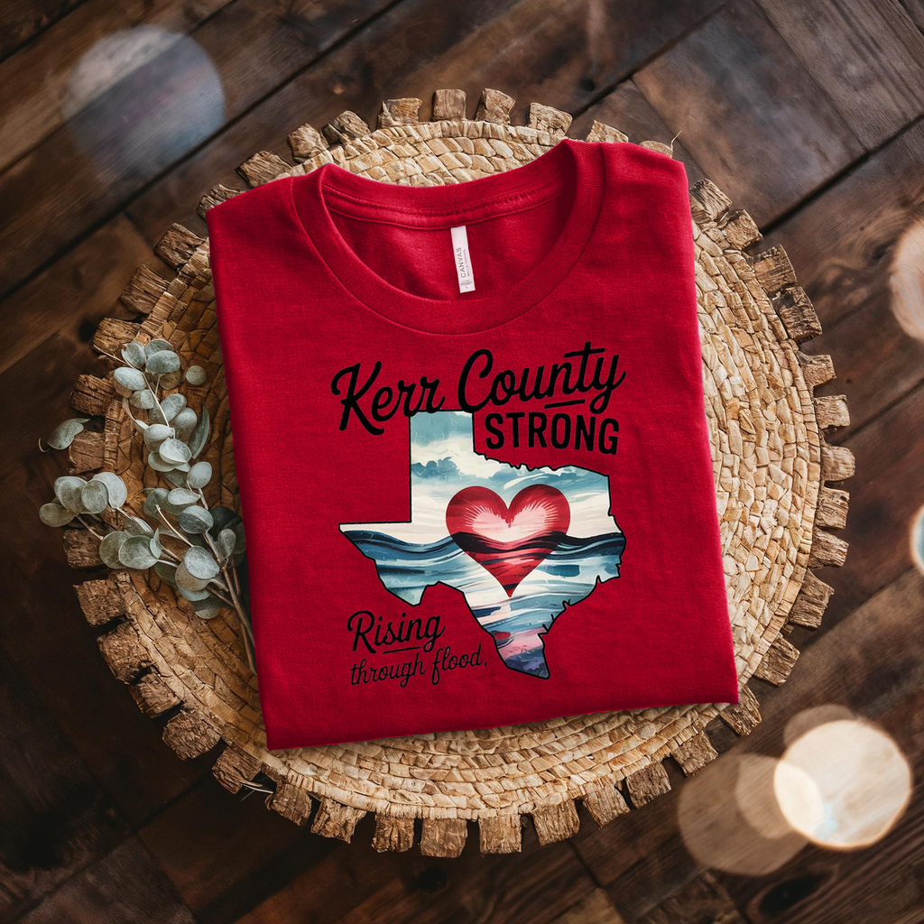 Retro Texas Strong God Bless Texas Print Sweatshirt