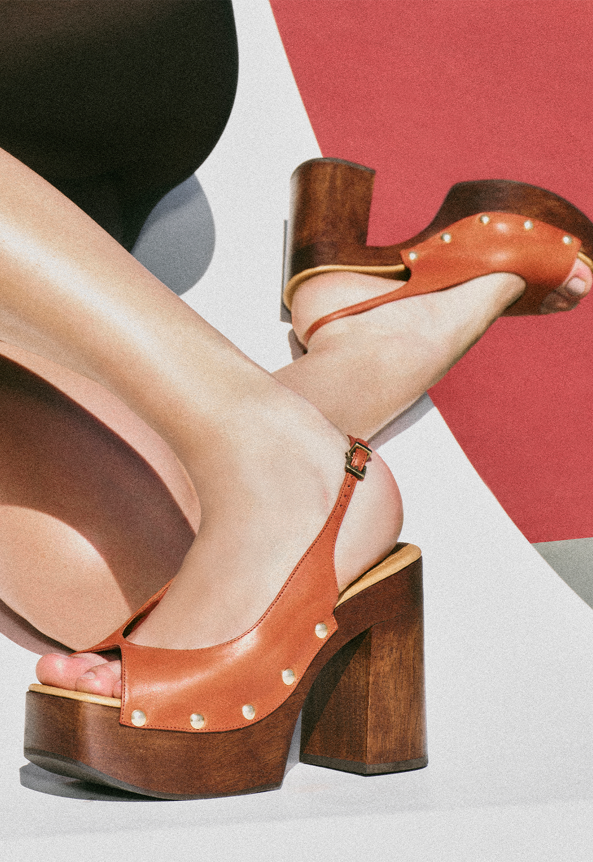 Rose Sling Platform Sandal