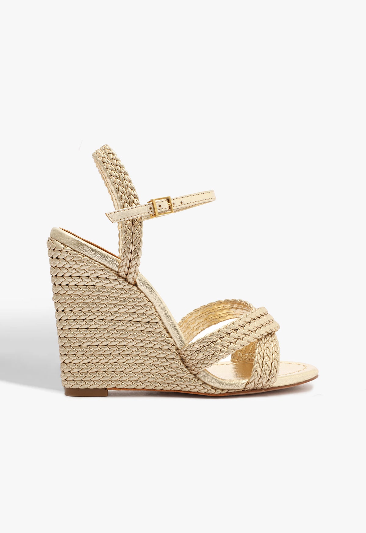 Karima Metallic Nappa Sandal