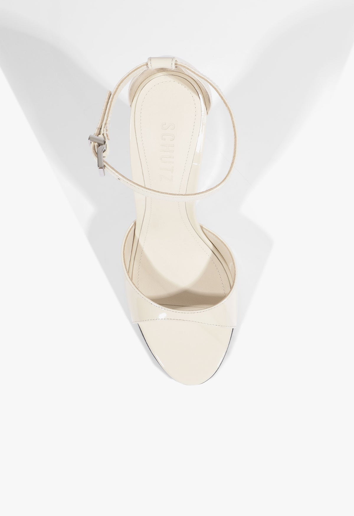 Scarlett Wedge Patent Leather Sandal
