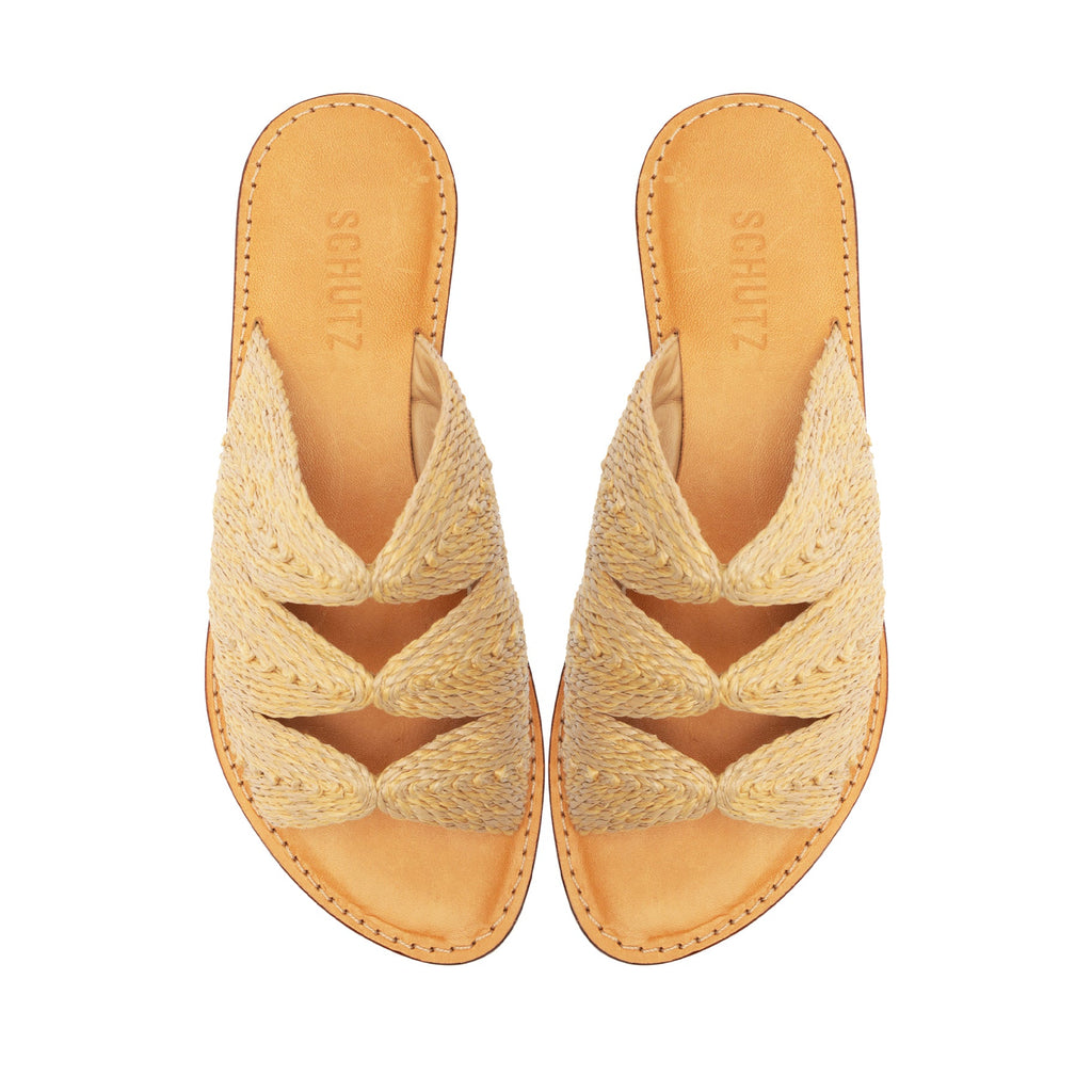 Ivy Raffia Sandal