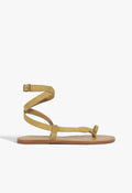 Cleo Suede Flat Sandal