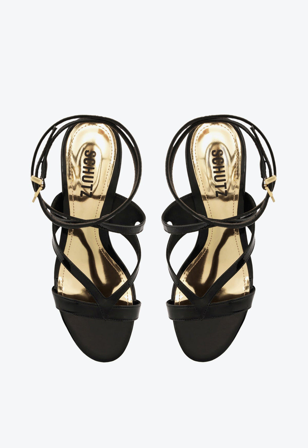 Stephanie Block Patent Sandal