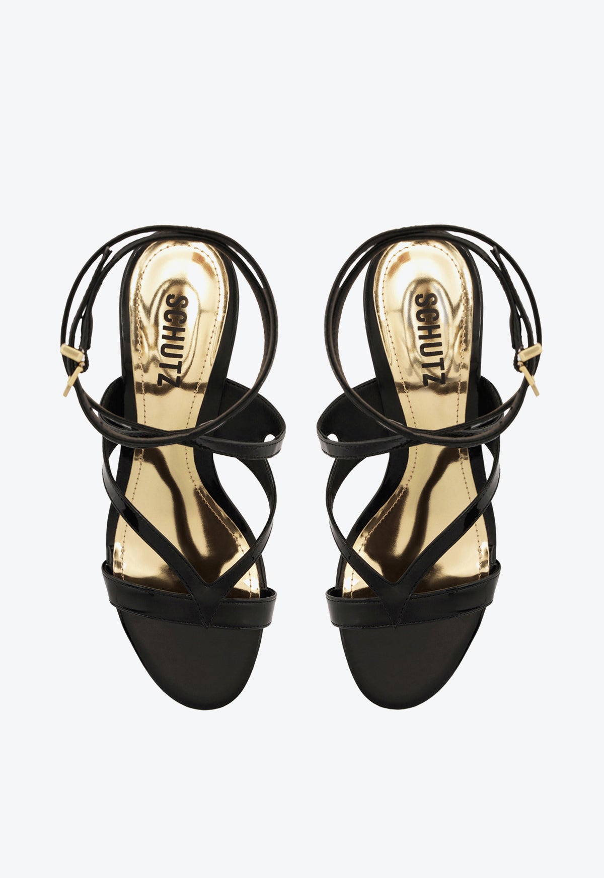 Stephanie Block Patent Sandal