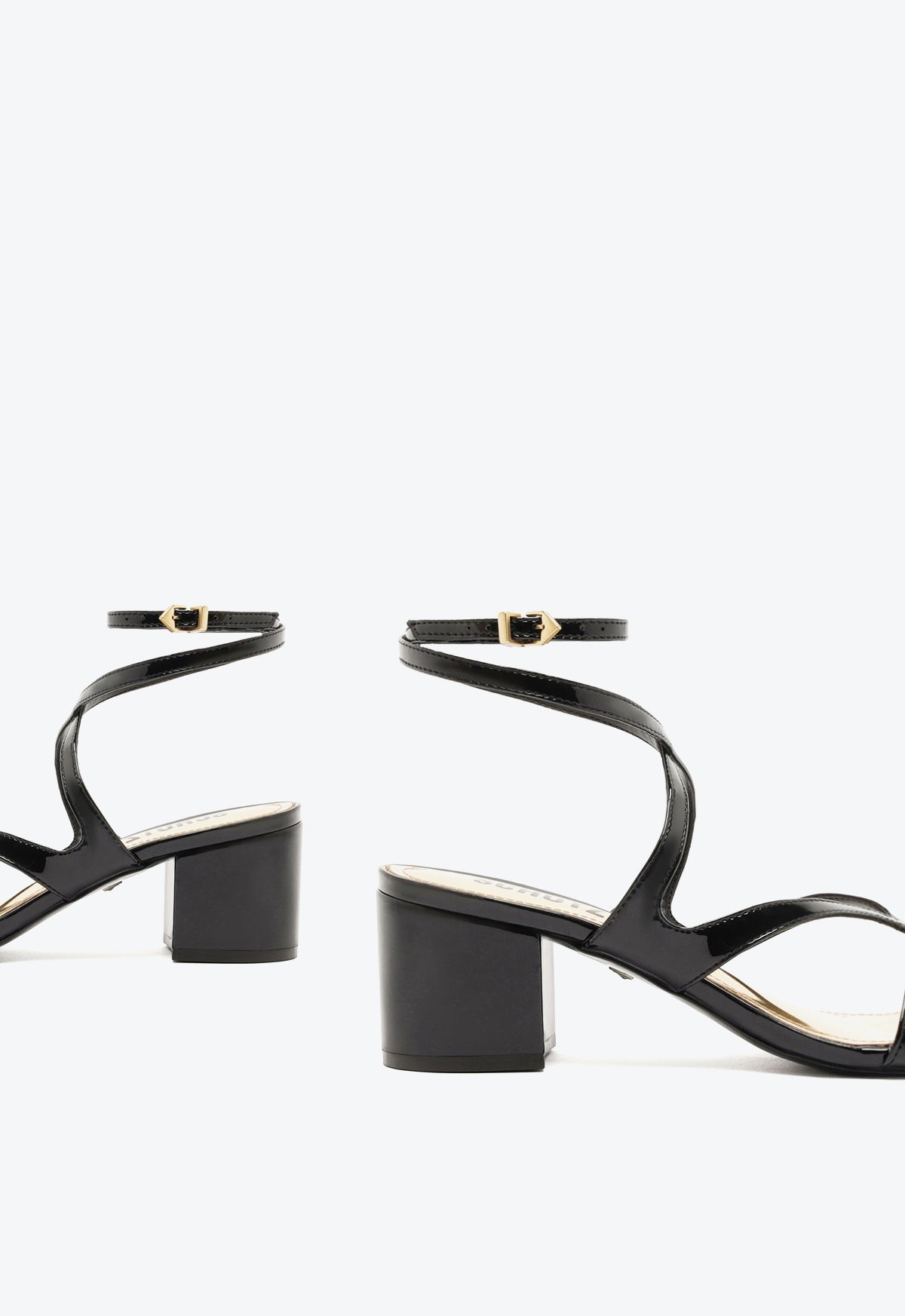 Stephanie Block Patent Sandal