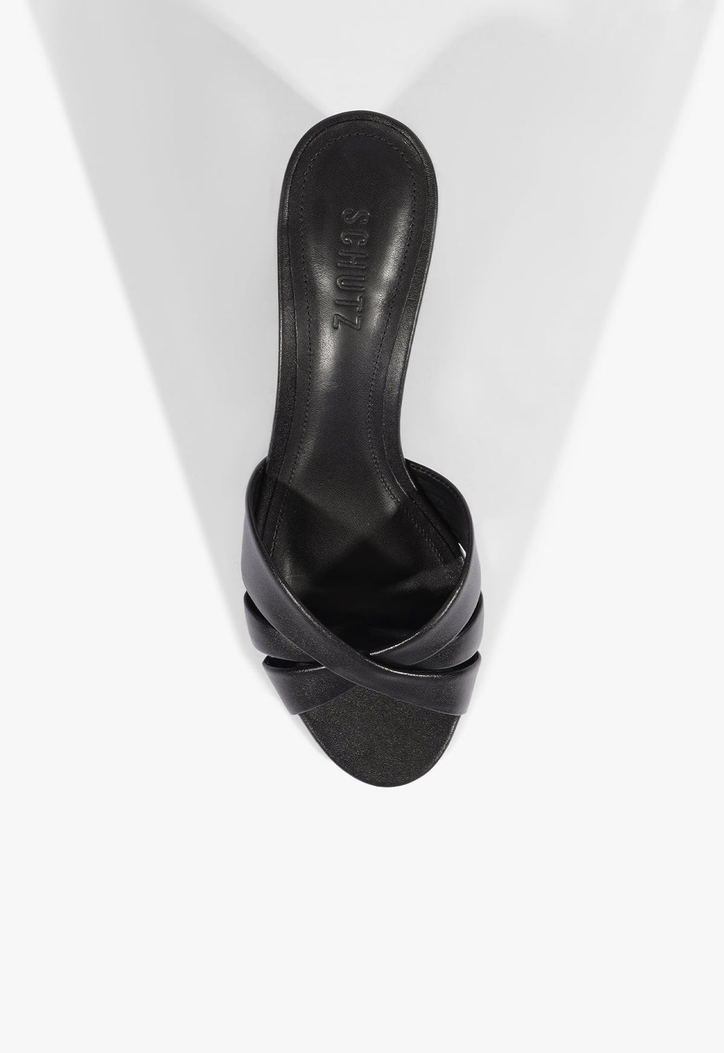 Keefa Block Mule Leather Sandal