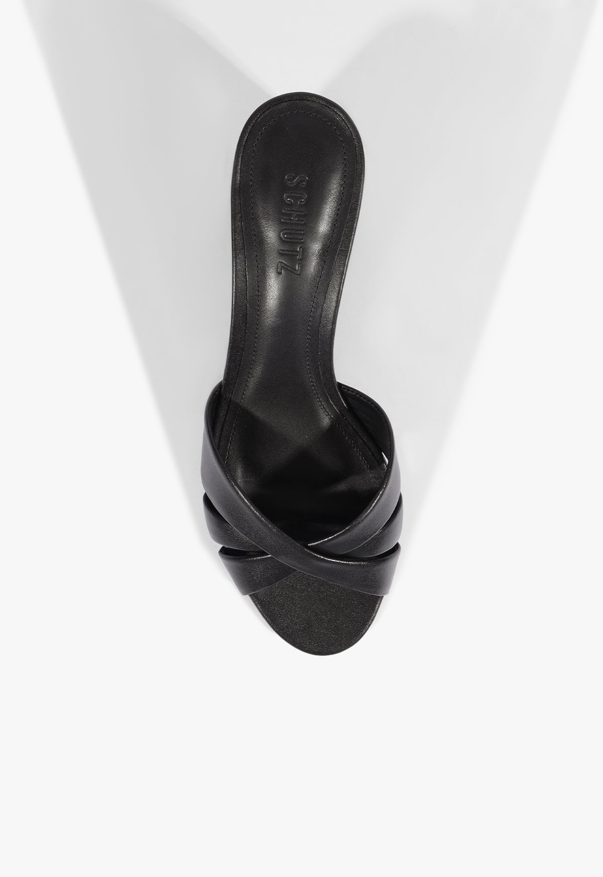 Keefa Block Mule Leather Sandal