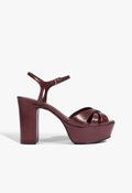 Keefa Leather Platform Sandal