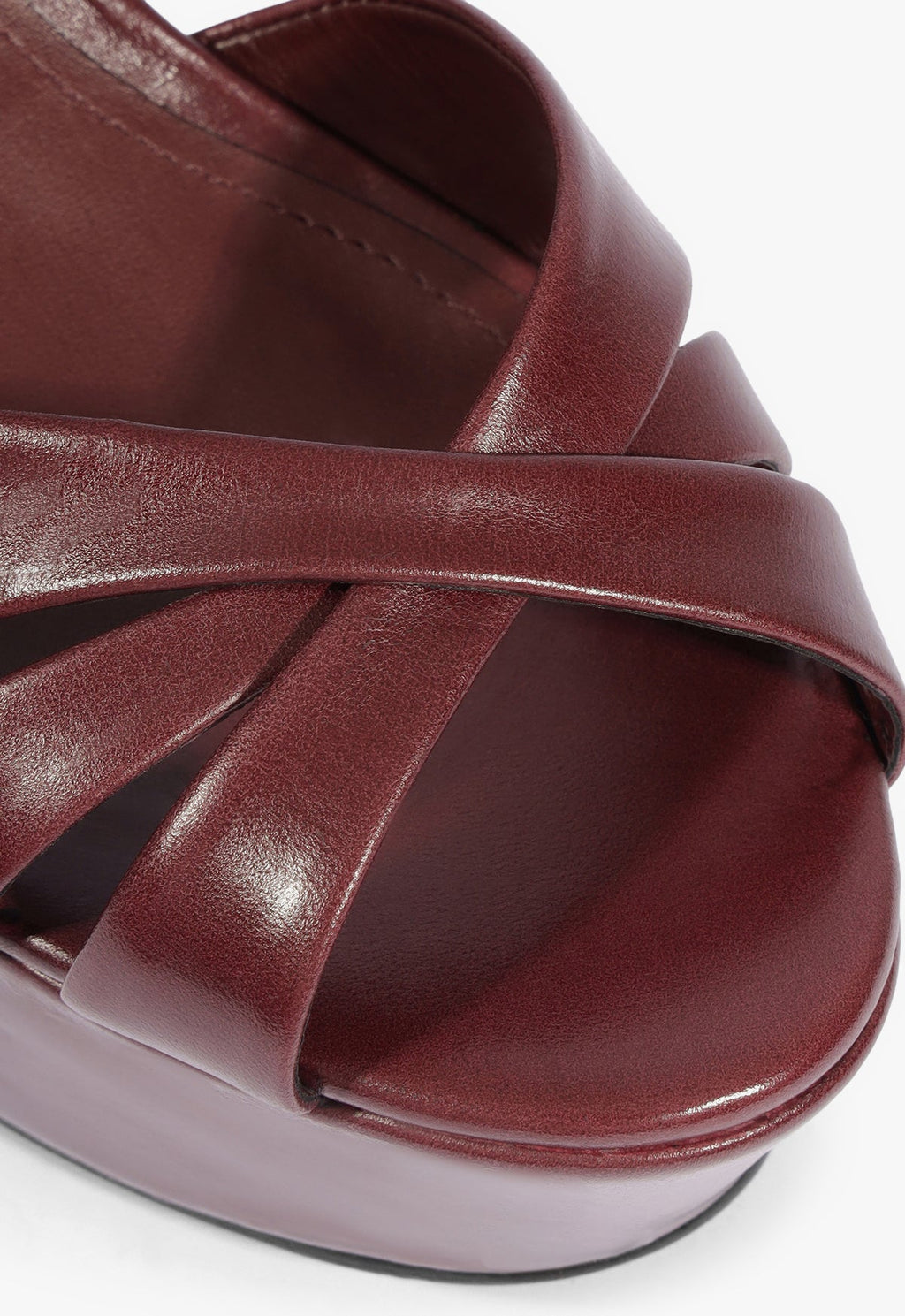 Keefa Leather Platform Sandal
