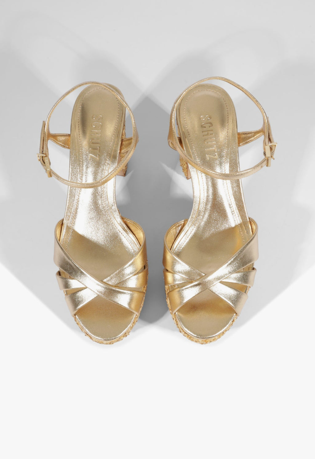 Keefa Raffia Platform Sandal
