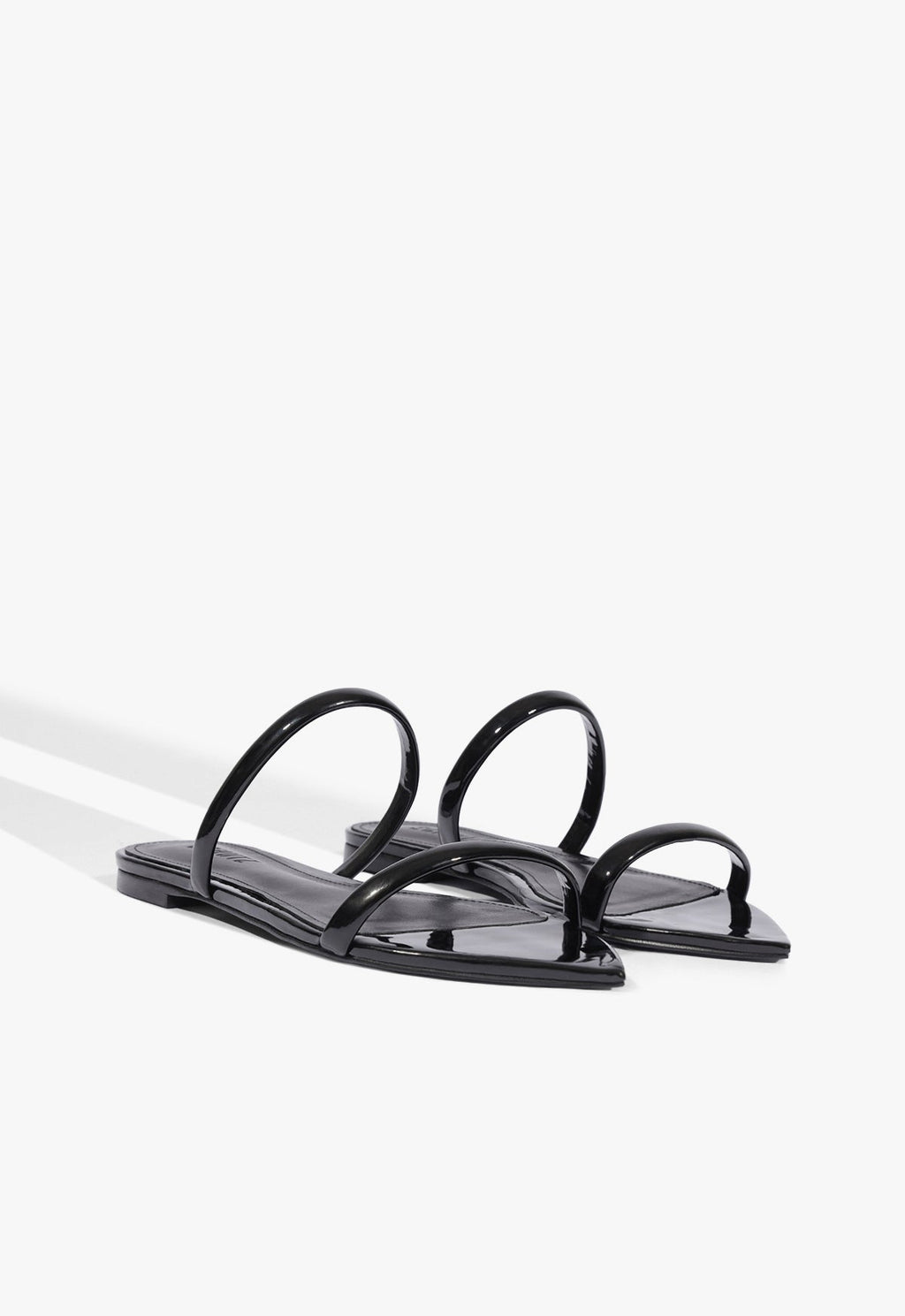 Nylle Patent Flat Sandal