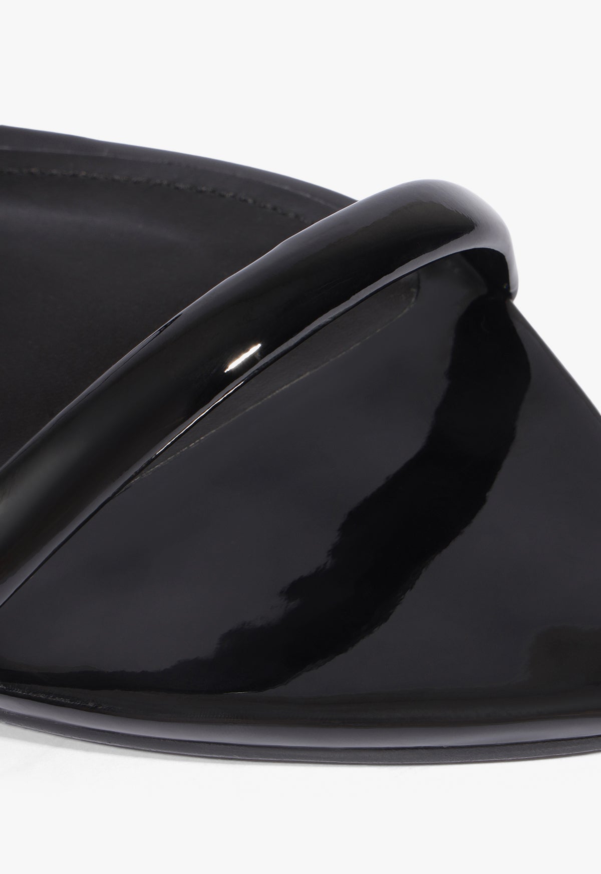 Nylle Patent Flat Sandal
