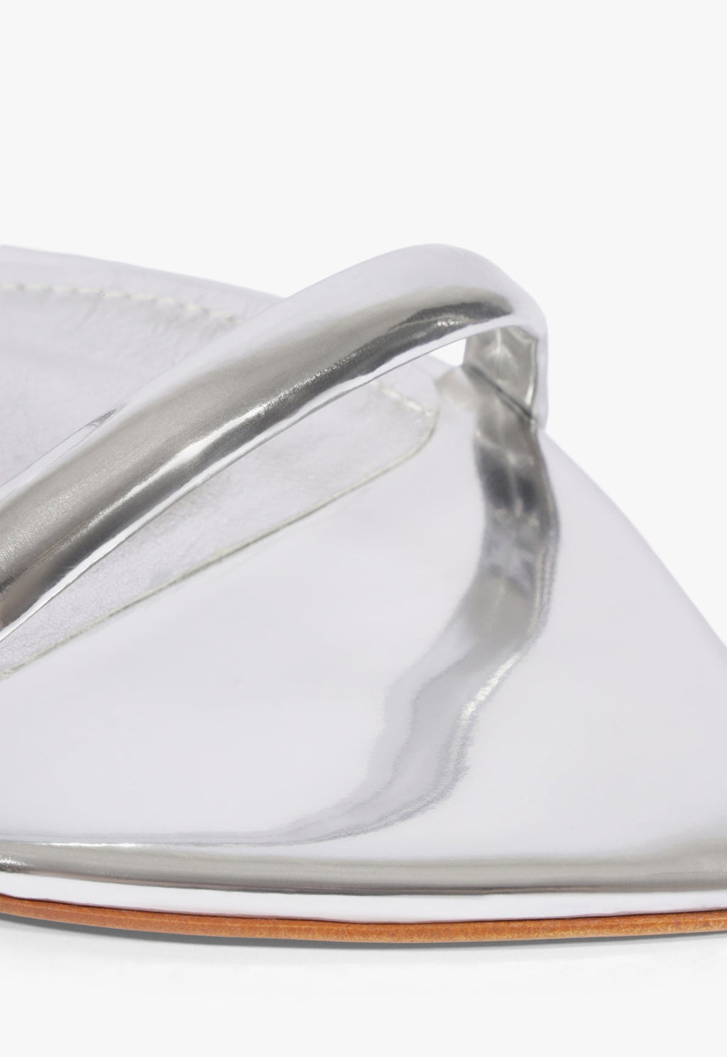 Nylle Metallic Flat Sandal
